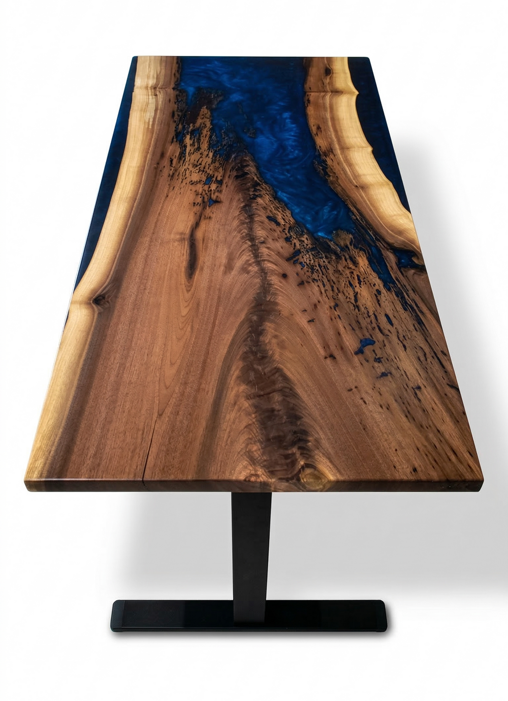 Bureau | Deep Sea | Noyer | Époxy 24X48