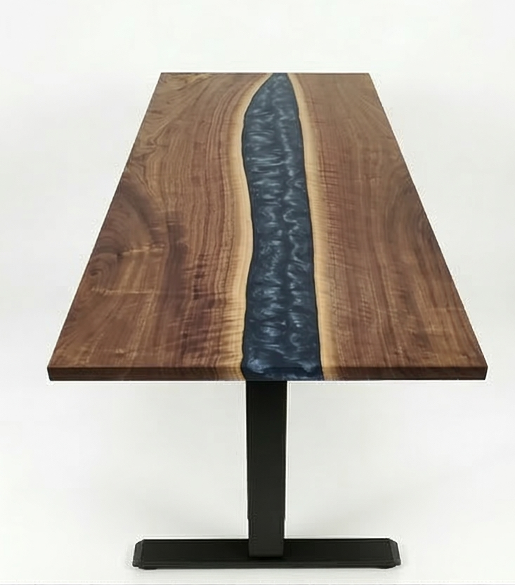 Bureau | English Sky | Noyer | Époxy 26X60