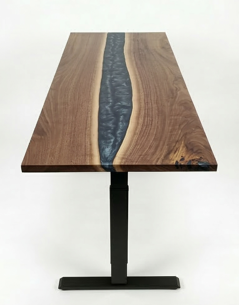 Bureau | English Sky | Noyer | Époxy 26X60